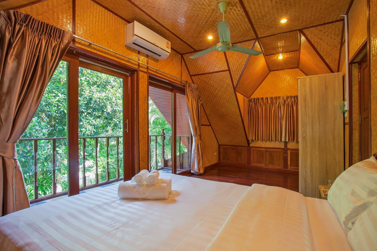 Traditional Thai Villa Nikkie In Tropical Nature, 4Br & Pool, Near Rawai Beach Nai Harn Exterior photo