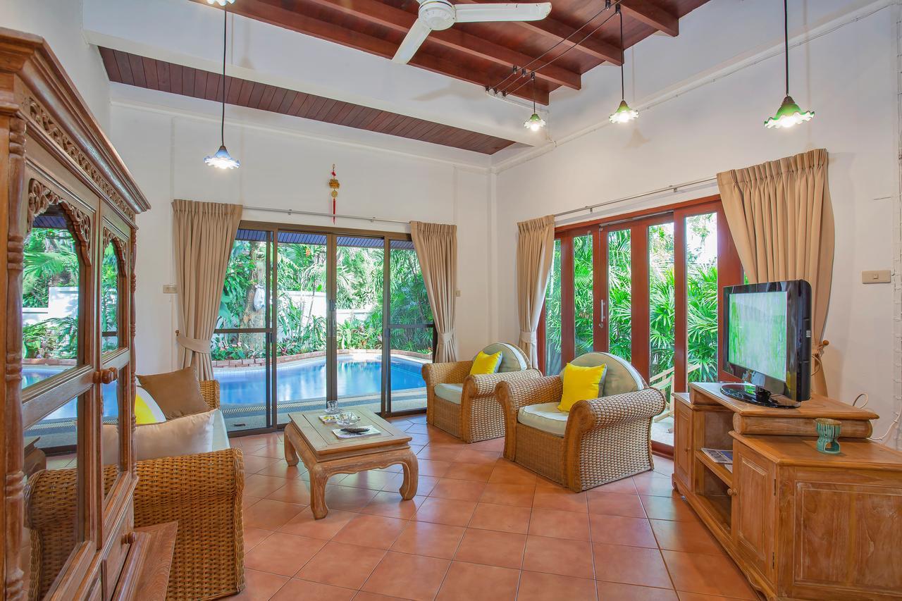 Traditional Thai Villa Nikkie In Tropical Nature, 4Br & Pool, Near Rawai Beach Nai Harn Exterior photo